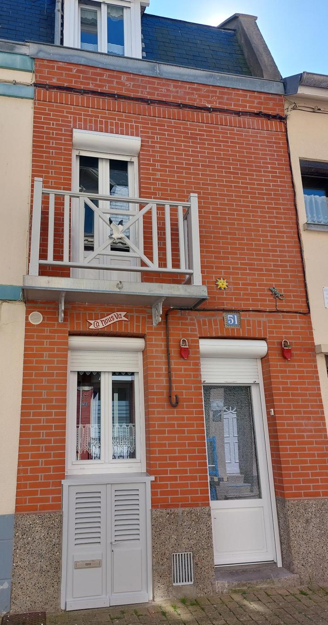 Maison De Pecheur Le Treport "Ca Nous Va" Buitenkant foto